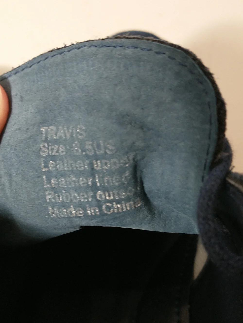 Joseph Abboud Travis Leather Chukka Boot, Blue Suede, Men's Size 8.5